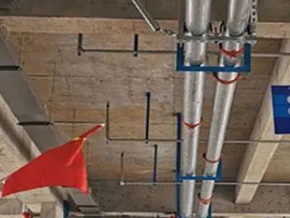 江油管廊支架的安装方法